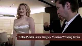 Badgley Mischka Wedding Gown Fitting [upl. by Llerol346]