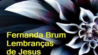 Playback Fernanda Brum Lembranças de Jesus [upl. by Quinn]