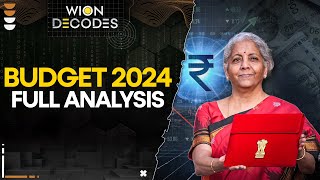 The focus of Indian Budget 2024 I WION Decodes [upl. by Repard]