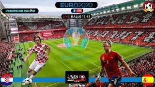 CROAZIASPAGNA LIVE STREAMING  EURO 2020  DIRETTA LIVE [upl. by Frederick]