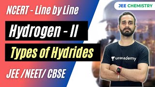 Hydrogen  Types of Hydrides  jeenation7631  Paaras Thakur [upl. by Niehaus896]