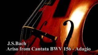 JSBach  Arioso from Cantata BWV 156  Adagio [upl. by Power]