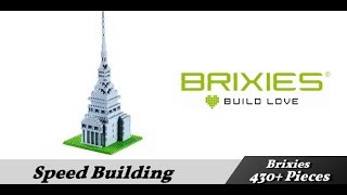 Brixies  Speed Build  Mole Antonelliana  433 Pieces [upl. by Rosalind]