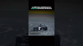 EL DIA QUE HAMILTON GANO A 3 RUEDAS GP DE SILVERSTONE 2020 [upl. by Ahso152]