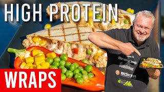 High Protein Tuna Wraps  Peter Zeitler [upl. by Lesya603]