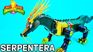 Serpentera Zord Review  Mighty Morphin Power Rangers 1995 Bandai [upl. by Reeba351]