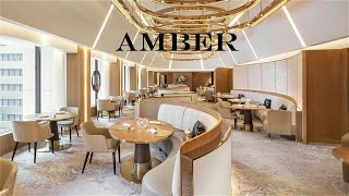 Amber 2 Michelin Star French Restaurant Review  At The Landmark Mandarin Oriental Hong Kong [upl. by Everrs]