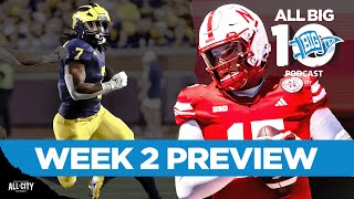 Week 2 Preview Can Michigan upset Texas Will Dylan Raiola light up Colorado  ALL Big Ten Podcast [upl. by Allister48]