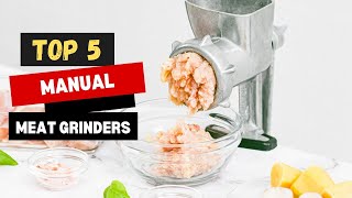 Best Manual Meat Grinders 2024 dont buy before you watch this [upl. by Noseimaj]