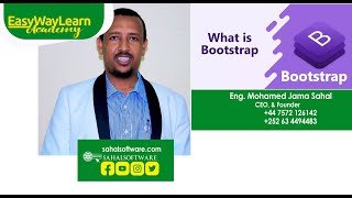 Casharka 12aad Sidee sawir loo soo geliyaa Bootsrap  sameynta website    Somali ku baro [upl. by Bohrer]