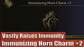 How To Get Immunizing Horn Charm 2 Talisman Vastly Raises Immunity Elden Ring Dlc [upl. by Winton]