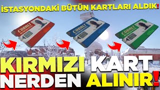 RUST KIRMIZI KART NEREDEN NASIL ALINIR KIRMIZIMAVİYEŞİL [upl. by Rebmaed]