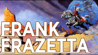 Frank Frazetta A collection of 93 works 4K [upl. by Ellynad823]