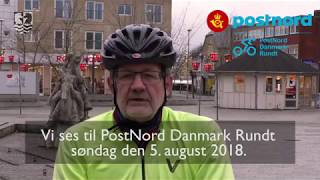 PostNord Danmark Rundt 2018 kommer til Faxe [upl. by Salis]