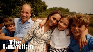 Princess of Wales gives health update in video featuring William and their children [upl. by Henley]