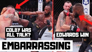 Leon Edwards vs Colby Covington Full Fight Reaction and Breakdown  UFC 296 Event Recap [upl. by Coltun172]