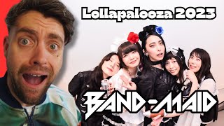 quotUK Drummer REACTS to BANDMAID  Full Show Live at Lollapalooza 2023 REACTIONquot [upl. by Bittencourt]