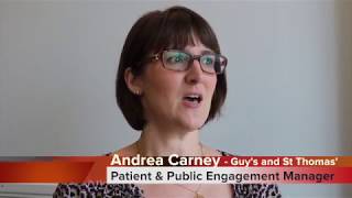 Vanguard Programme Patient amp Public Engagement – Andrea Carney [upl. by Aerdnaxela]