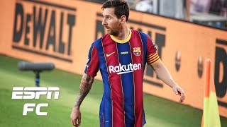 Lionel Messi as a false 9 would leave Barcelona with many questions to answer  Moreno  ESPN FC [upl. by Llyrad]