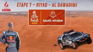 🏁 LE DAKAR 2024 🇸🇦  RÉSUMÉ AUTO  ÉTAPE 7 [upl. by Ingeborg636]