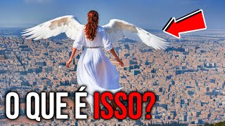 Inacreditável Anjo Celestial Aparece em Israel Será um Sinal da Vinda de Jesus [upl. by Suhpoelc]