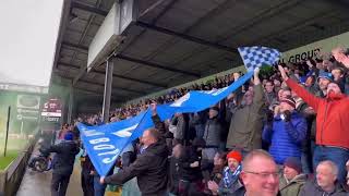 Chester fans at Scunthorpe National League North 020324 [upl. by Gwendolen]