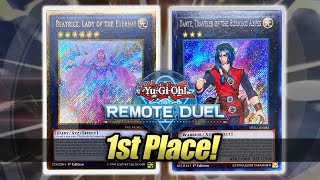 YuGiOh RDQ  1ST PLACE UNDEFEATED BURNING ABYSS DECK PROFILE 2021 [upl. by Durward]