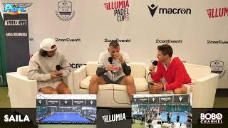 Torneo Illumia con Bobo Vieri  W il Padel [upl. by Erdnoed]