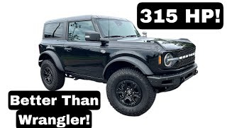 2023 Ford Bronco 2Door Advanced WildTrak High Package wLux Package POV Test Drive amp Review [upl. by Eiclehc]