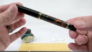 A Look At The Pelikan M600 Art Collection  Glauco Cambon Fountain Pen 2023 [upl. by Aivatnohs]