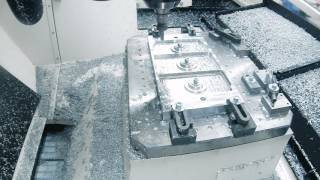 LOXIN TMC 845 Aircraft Rib Machining [upl. by Esenahs925]