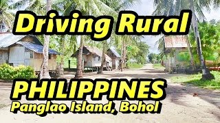 Driving Rural Bohol Philippines Panglao Island [upl. by Nyleda]