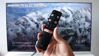 TCL QLED C715  ANDROID TV COMPLETA  HANDSON  TecDuos [upl. by O'Gowan456]