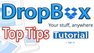 How to use Dropbox Tutorial Guide Top Tips [upl. by Sorensen]