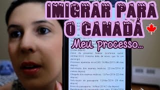 IMIGRAÇÃO para o CANADÁ Como consegui o visto canadense  Morar fora do Brasil [upl. by Eirene861]