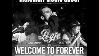 Logic  Ballin ft Castro  Exclusive footage  Live in Houston TX 51913 [upl. by Nefets]