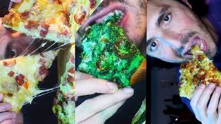 ASMR Eating Pizza For Two Hours No Talking 2 먹방 [upl. by Cannice]