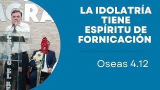 Oseas 412 ▫️La idolatría tiene espíritu de fornicación ▫️Predica Pastor Daniel Carrizo [upl. by Rasia]