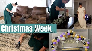 Christmas Week Day Four Cleaning Motivation Christmas House Prep [upl. by Ained]