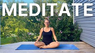 Meditative Yoga To Create A Calm And Ground Into The Body  15 minute Meditation [upl. by Norrie]