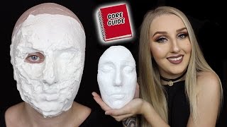 How To Make A Face Cast On Yourself At Home  GORE GUIDE [upl. by Selemas]