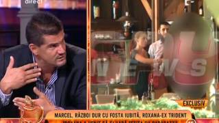 UN SHOW PACATOS  Marcel Sarbu  Roxana a venit sa si vada fetita cu paparazzi [upl. by Ahsaercal]