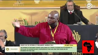 Floyd Shivambu  Give Ramaphosa The Award For quotBad Fictionquot [upl. by Oicinoid]