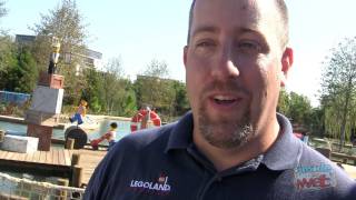 Interview LEGOLAND Florida designer Bill Vollbrecht at grand opening [upl. by Garland]