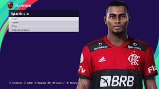 Evertton Araújo PES 2021  How to create  Como fazer [upl. by Zelten444]