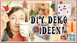 DIY Deko Ideen für WEIHNACHTEN mit Knöpfen LaurasWinter [upl. by Krystal630]