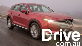 2016 Mazda CX9 Review  Drivecomau [upl. by Atiuqihc]