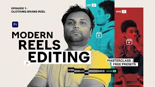 Brand Reels For Clothing Brand  Modern Video Editing Ep1 Free Presets [upl. by Auvil563]