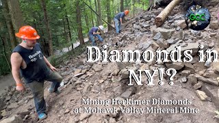 New Deluxe Lodges at Herkimer Diamond Mines KOA Resort [upl. by Glassco863]