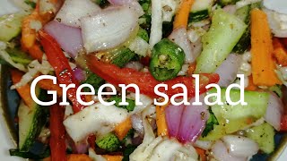 Salad ഇഷ്ടമല്ലാത്തവരും കഴിച്ചുപോവും Green Salad Mixed Vegetable SaladHealthy saladsalad malayalam [upl. by Blossom]